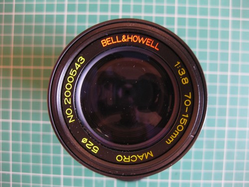 Bell howell 8 70 150mm - 1:3.8, 70-150mm