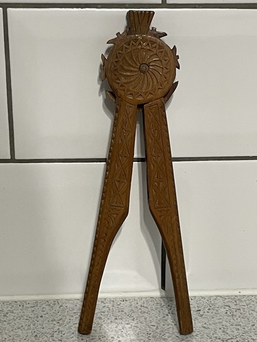 Finely carved geometric wooden - finely,
