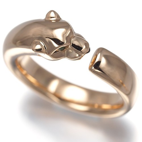Auth cartier ring - cartier, tsavorite