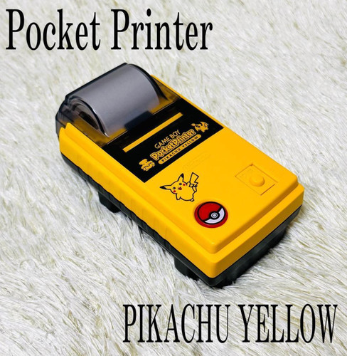 Gameboy pocket printer pikachu - gameboy,