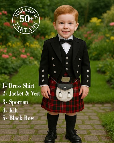 Scottish baby kilt jacket - baby,