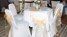 Chair Sashes Cover Organza