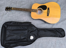 Boston BN-200 - Full Size 6-String Acoustic Guitar with Carry Case