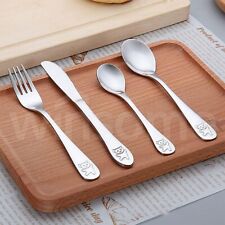 4pc Kids Cutlery Set Stainless