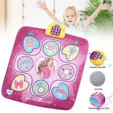 Kids Girls Electronic Musical Dance Play Mat Dancing Fun mat Toy Xmas Gifts Pink