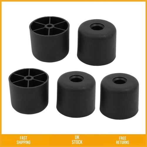 Durable frosted black plastic - black,