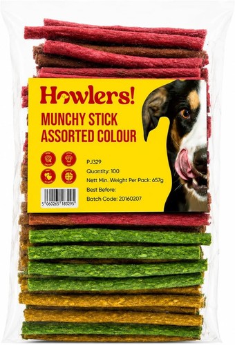 Assorted munchy dog chew - dog,