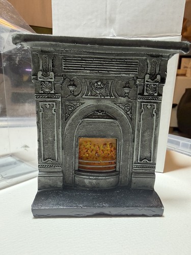 Dolls house fireplace resin - house,