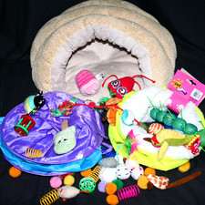 33x BUNDLE CAT/KITTEN TUNNELS