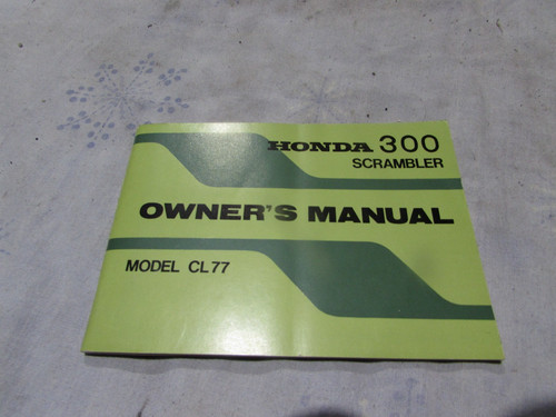 Nos honda cl77 - nos, scrambler