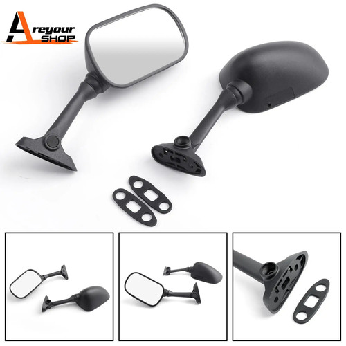 Black racing mirrors - racing,