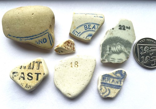 Genuine english sea pottery