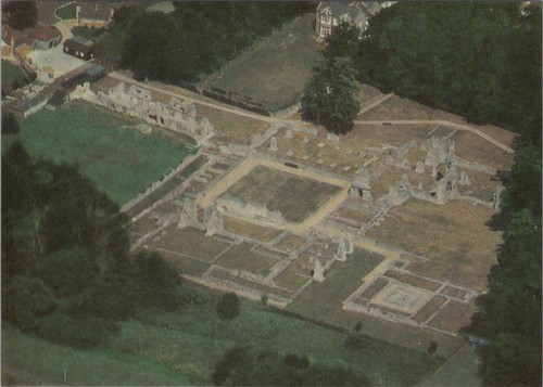 Norfolk postcard aerial view - norfolk,