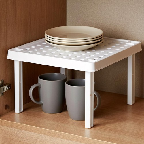 Stackable square shelf insert - shelf,