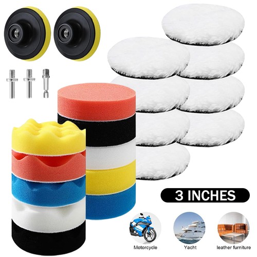 23pcs inch car polisher - 23pcs, pad