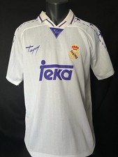 Real Madrid 1990s home shirt LARGE teka Taguy original Licensed Reproduction