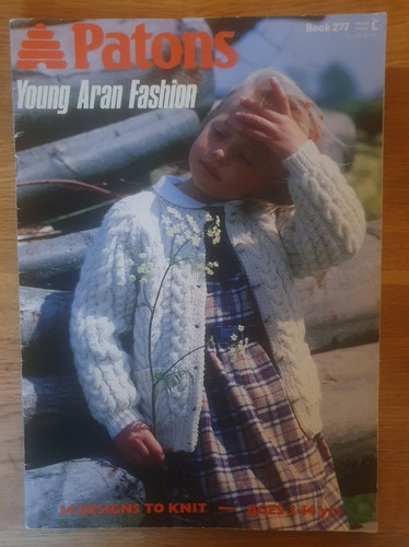 Vintage patons young aran - vintage,