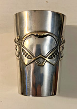 Rare Silver Plate Beaker by