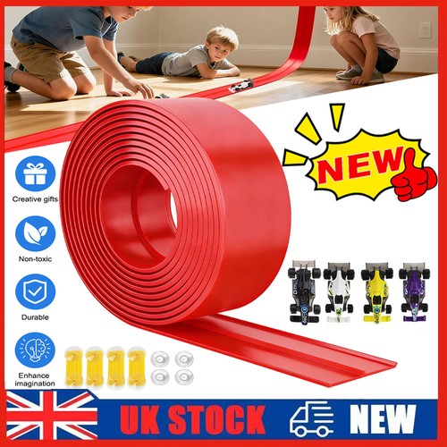 Flexible race track for - race,