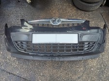 2010-2014 VAUXHALL CORSA D FACELIFT FRONT BUMPER & GRILLS CARBON FLASH 22C GAR