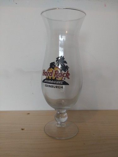 Hard rock cafe hurricane glass - cafe,