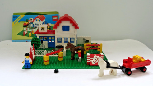 Lego town 6379 - lego, stable