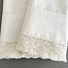 VTG White Standard Pillowcase