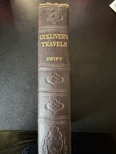 Gulliver's Travels Jonathan Swift Odhams Press Books - 1930’s Faux Leather