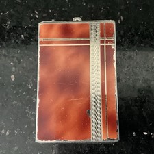 Art Deco Flat Mirror & Powder Compact As Found