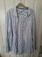 Rare size XXXL Mens Mantaray  floral patterned  Shirt Short Sleeved Lovely