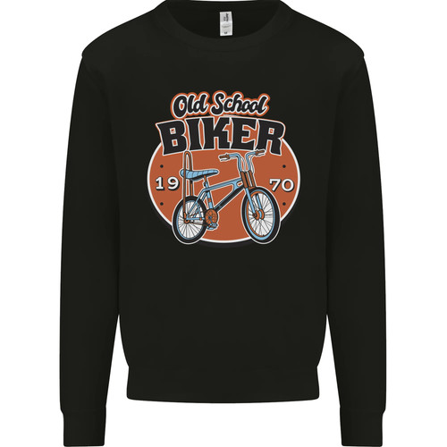 Old school biker - old, bicycle