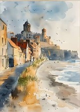 Teignmouth Castle Painting