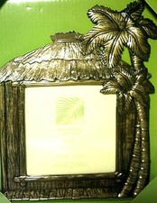 Palm Tree Metal Picture Frame