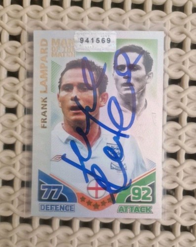 Official signed frank lampard - signed,