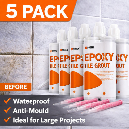 Tile grout repair epoxy pack - tile, 5