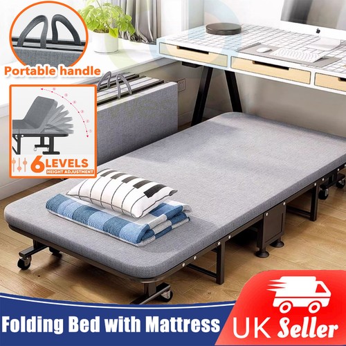 Single foldable folding bed - single, &