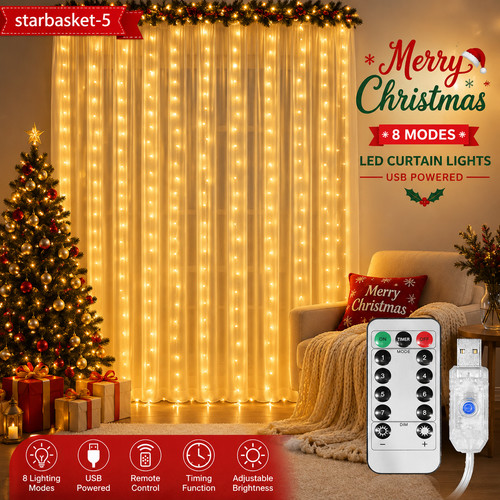 Usb led curtain lights fairy - led,