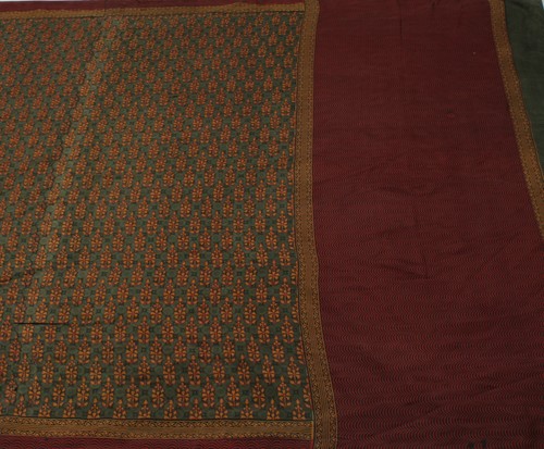 Sushila vintage green saree - sushila,