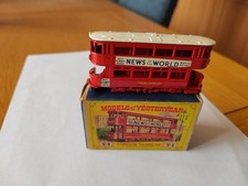 Matchbox Lesney Y-3 London Tramcar in Original box Vintage Mint Condition