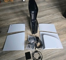 Sony PS5 Playstation 5 Slim Disc Edition Console 1TB. Black & White Panels 