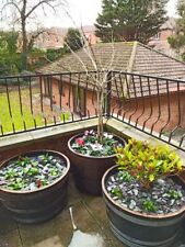 HALF BARRELS FOR THE GARDEN, VARIOUS SIZES AVAILABLE  - FREE DELIVERY