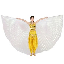 Professional India Egypt Isis Wings Belly Dance Costume Adult's Fancy Angel Wing
