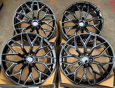 Alloy Wheels 19" CR7 For Renault Grand Scenic Kadjar Laguna Megane 5x114 Black