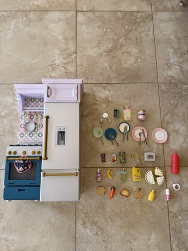 American girl kitchen set - american,
