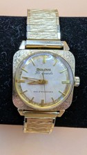Rare 1965 Bulova Commander 10k