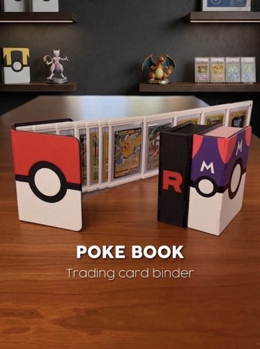 Magnetic poké book - book, for