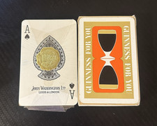 Vintage ‘Guinness For You’ Playing Cards by Waddingtons - cards are sealed