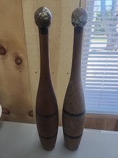 Antique Pair of Wooden Indian