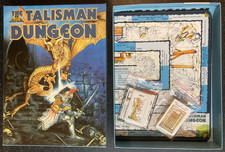 TALISMAN 2nd Ed Board Game DUNGEON EXPANSION 1987 GW 100% Complete Excellent