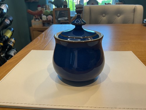 Denby imperial blue lidded - blue,